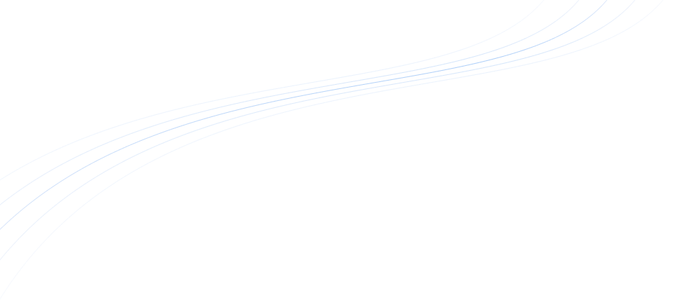 Blue curvy lines 